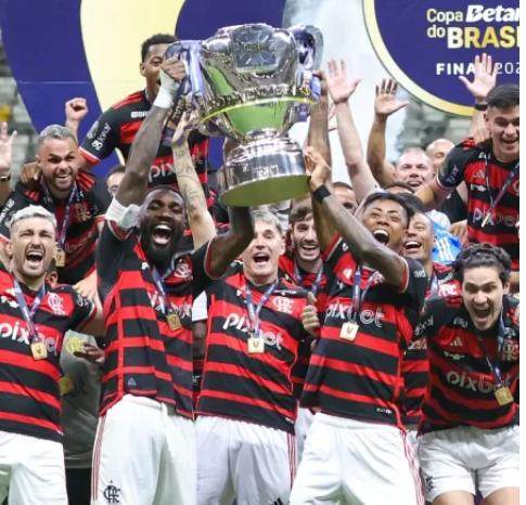 博鱼电竞-41天 9场比赛 菲利佩·路易斯率队夺得巴西杯冠军