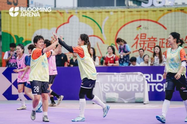 博鱼电竞官方网站-“怒放竞技场”首现羊城 3V3街头足球潮爆大湾区