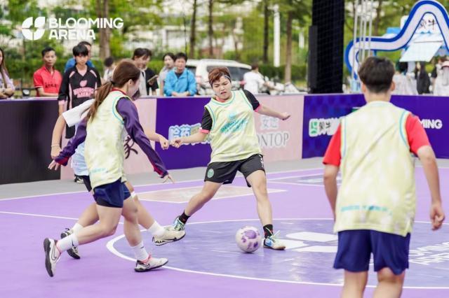 博鱼电竞官方网站-“怒放竞技场”首现羊城 3V3街头足球潮爆大湾区