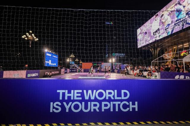 博鱼电竞官方网站-“怒放竞技场”首现羊城 3V3街头足球潮爆大湾区