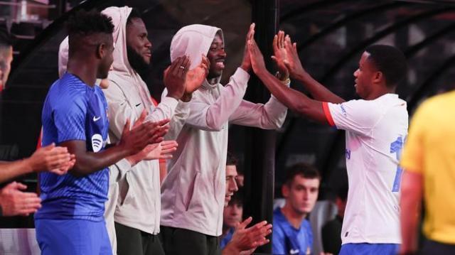 博鱼电竞平台-哈维很失望，“登贝莱这么高兴，我没想到”